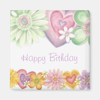 Íman Feliz aniversário para sempre