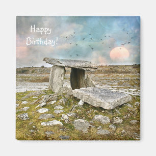 Íman Feliz Aniversário Ruínas Celtas
