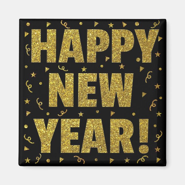 Íman feliz ano novo (Frente)