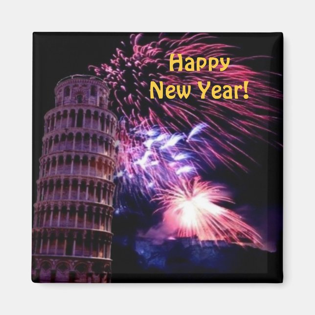 Íman Feliz ano novo (Frente)