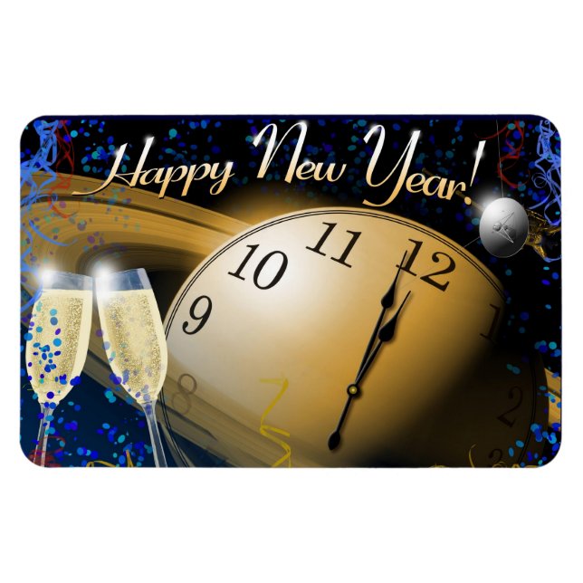 Íman Feliz ano novo (Horizontal)