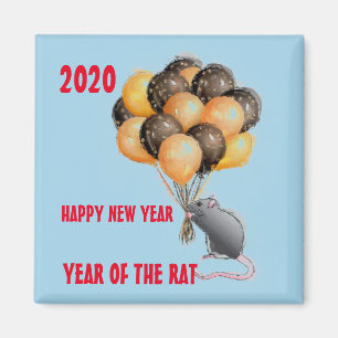 ÍMAN FELIZ ANO NOVO 2020 DO RATO
