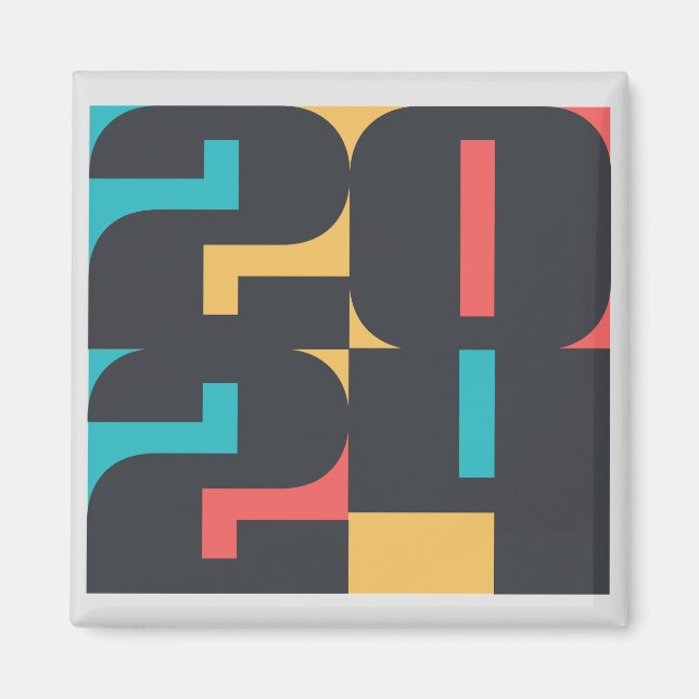 Íman feliz ano novo 2024 (Frente)