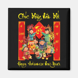 Íman Feliz Ano Novo Vietnamita Chuc Mung Nam Moi Tet Ho