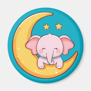 Íman Feliz bebê elefante