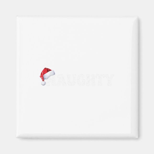 Íman Feliz Casal de Natal Engraçado (Frente)
