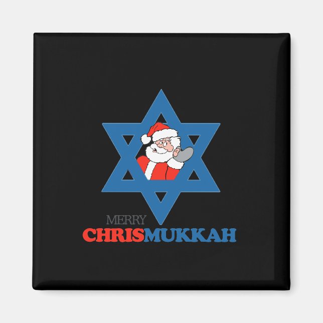 Íman Feliz Chrismukkah - (Frente)