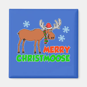 Íman Feliz Christmoose - Moose de Cartoon Cujo