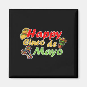 Íman Feliz cinco de maio engraçado celebração México