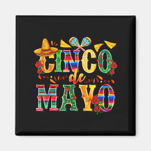 Íman Feliz cinco de maio mexicano chapéu margaritaFeliz