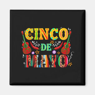 Íman Feliz cinco de maio sombrero mexicano margarita