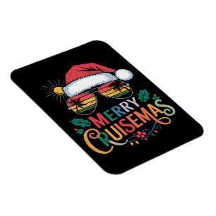 Íman Feliz Cruisemas 2024 Natal Papai Noel Rena