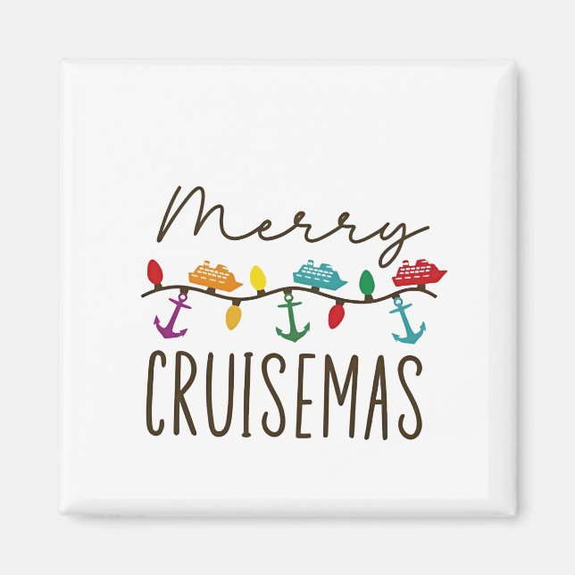 Íman Feliz Cruisemas Correspondência Familiar de Cruise (Frente)