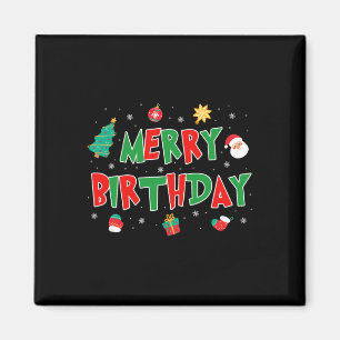 Íman Feliz de aniversário Feliz Natal Feliz Natal Natal