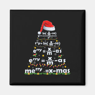 Íman Feliz de Equação de Matemática X-mas Engraçado Pro