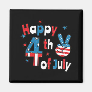 Íman Feliz Dia 4 de julho da Independência