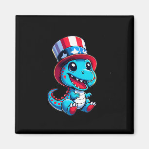 Íman Feliz Dia 4 de julho Dia da Independência Homens M
