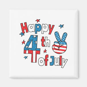 Íman Feliz Dia da Independência em 4 de julho