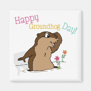 Íman Feliz Dia da Marmota