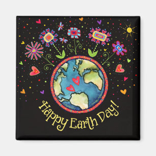 Íman "Feliz Dia da Terra"