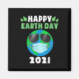 Íman Feliz Dia da Terra 2021 Crianças Engraçadas Vestin