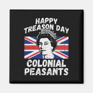 Íman Feliz Dia da Traição Camponeses Coloniais EUA 4 de