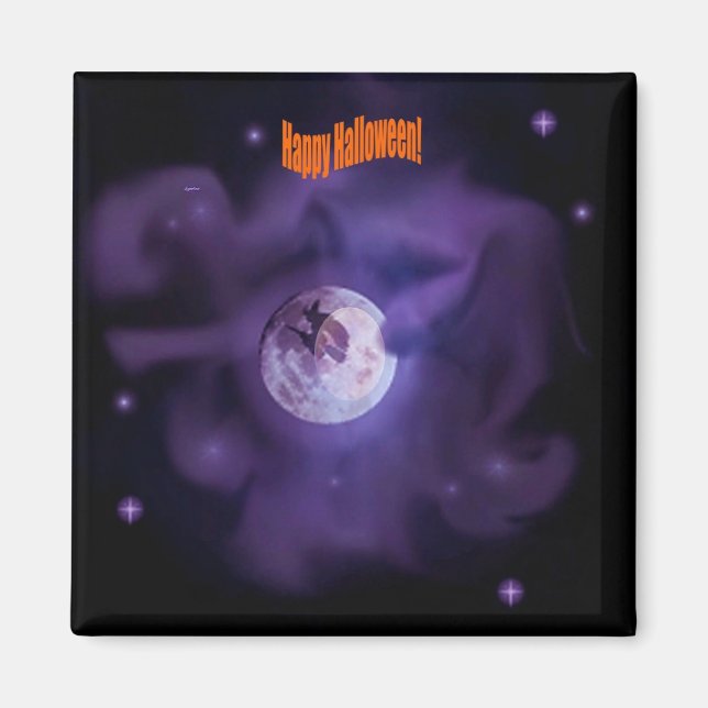 Íman Feliz Dia das Bruxas! (Frente)