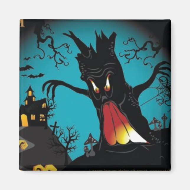 Íman Feliz Dia das Bruxas (Frente)