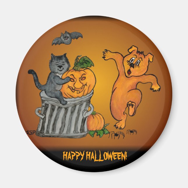 Íman Feliz Dia das Bruxas! 5 (Frente)