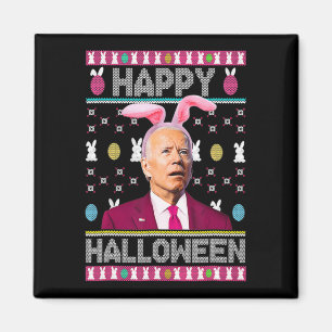 Íman Feliz Dia das Bruxas, Bunny Joe Biden Confusa Sabo