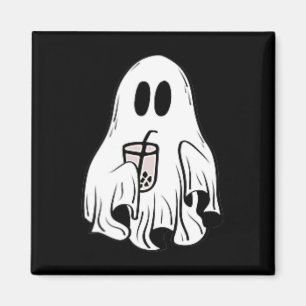 Íman Feliz Dia das Bruxas do Café Ghost Ice