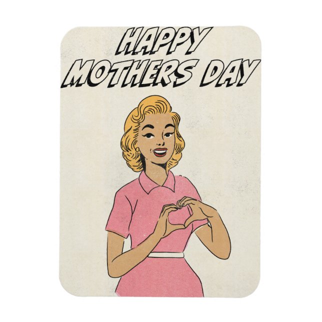 Íman Feliz Dia das Mães Amor  (Vertical)