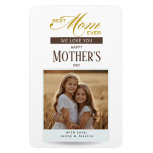 Íman Feliz Dia das Mães Melhor Mãe de Todos os Tempos F