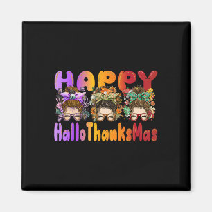 Íman Feliz Dia de Ação de Graças de X-mas Feliz Halloth