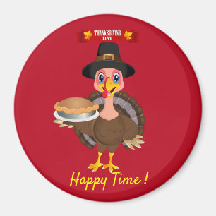 Íman Feliz Dia de Ação de Graças Melhor
