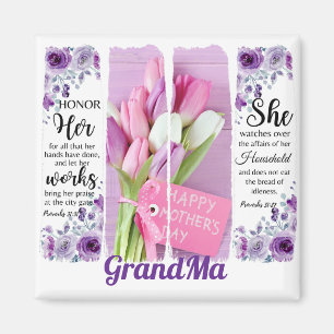 Íman Feliz Dia de as mães Christian Floral Brussel