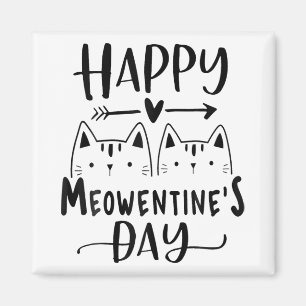 Íman Feliz Dia de Meowentine Dia de os namorados Engraç