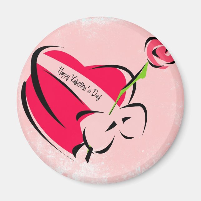 Íman Feliz dia de os namorados (Frente)