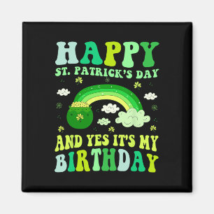 Íman Feliz Dia de São Patrício Aniversário Saint Paddys