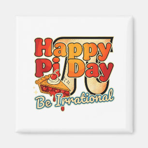 Íman Feliz Dia do Pi Seja Irracional Número Pi Símbolo 