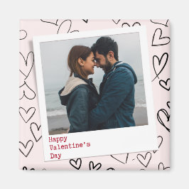 Íman Feliz Dia dos Namorados Foto Romântica Na moda