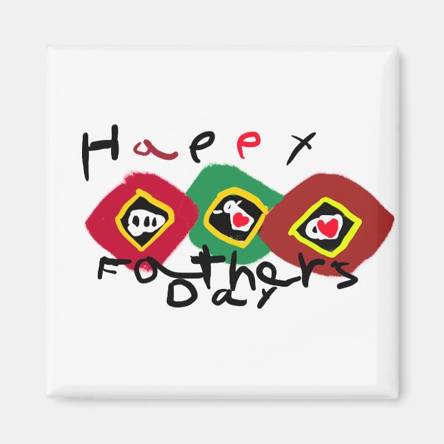 Íman Feliz dia dos pais  (Frente)