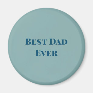 Íman Feliz dia dos pais azul melhor pai de todos adicio