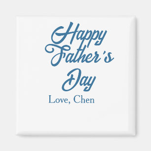 Íman Feliz dia dos pais nome cinza amor melhor papai de