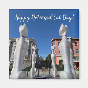 Íman Feliz Dia Nacional do Gato!