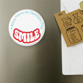 Íman Feliz Dia Nacional dos Dentistas - 6 de março