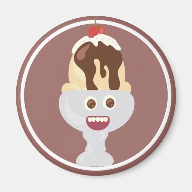 Íman Feliz e Bonito Sundae Pal (Frente)