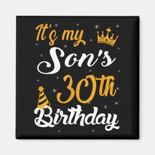 Íman Feliz É o 30º Aniversário do Meu Filho 1995 30 Ano