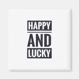 Íman Feliz e sortudo