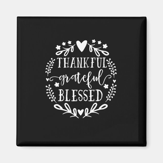 Íman Feliz Feliz Abençoado Queda (Frente)